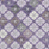9' X 12' Lavender Ivory And Gray Geometric Washable Area Rug With UV Protection