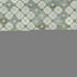 8' X 10' Mint Green And Ivory Geometric Washable Area Rug With UV Protection