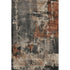 8' X 10' Taupe Gray And Beige Abstract Washable Area Rug With UV Protection