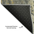 5' X 8' Gold Ivory And Gray Abstract Washable Area Rug With UV Protection