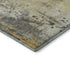 5' X 8' Gold Ivory And Gray Abstract Washable Area Rug With UV Protection