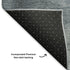 8' X 10' Gray Copper And Ivory Abstract Washable Area Rug With UV Protection