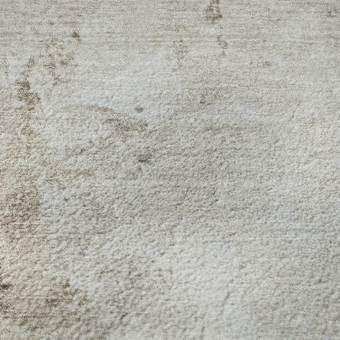 9' X 12' Beige And Ivory Abstract Washable Area Rug With UV Protection