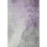 5' X 8' Lavender And Ivory Abstract Washable Area Rug With UV Protection
