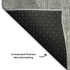 8' X 10' Lavender And Ivory Abstract Washable Area Rug With UV Protection
