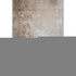 8' X 10' Rust Gray And Ivory Abstract Washable Area Rug With UV Protection
