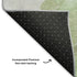 8' X 10' Artichoke Green And Ivory Abstract Washable Area Rug With UV Protection