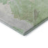 8' X 10' Artichoke Green And Ivory Abstract Washable Area Rug With UV Protection