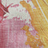8' X 10' Blush Yellow And Ivory Abstract Washable Area Rug With UV Protection