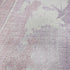 5' X 8' Lavender And Ivory Abstract Washable Area Rug With UV Protection