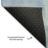 5' X 8' Denim Blue And Beige Abstract Washable Area Rug With UV Protection