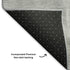 5' X 8' Gray And Ivory Abstract Washable Area Rug With UV Protection