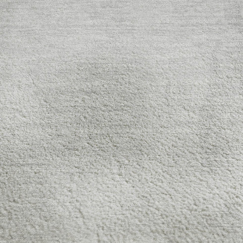 5' X 8' Gray And Ivory Abstract Washable Area Rug With UV Protection