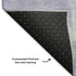 5' X 8' Lavender And Ivory Abstract Washable Area Rug With UV Protection