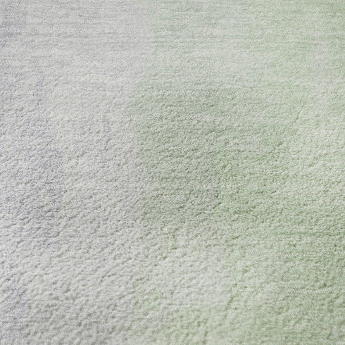 5' X 8' Lavender And Ivory Abstract Washable Area Rug With UV Protection