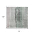 8' X 10' Sage And Blush Abstract Washable Area Rug With UV Protection