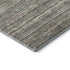 5' X 8' Beige And Taupe Striped Washable Area Rug With UV Protection