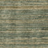 5' X 8' Fern Green And Taupe Striped Washable Area Rug With UV Protection