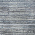 8' Sky Blue And Gray Striped Washable Round Rug With UV Protection