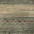 5' X 8' Fern Green And Copper Geometric Washable Area Rug With UV Protection