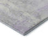 5' X 8' Lavender And Ivory Abstract Washable Area Rug With UV Protection