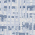 8' X 10' Blue And Ivory Striped Washable Area Rug With UV Protection