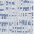 8' X 10' Blue And Ivory Striped Washable Area Rug With UV Protection