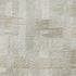 8' X 10' Ivory And Tan Striped Washable Area Rug With UV Protection
