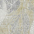 5' X 8' Beige And Tan Floral Washable Area Rug With UV Protection