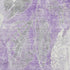 5' X 8' Lavender And Ivory Floral Washable Area Rug With UV Protection