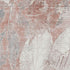 8' X 10' Salmon And Ivory Floral Washable Area Rug With UV Protection