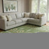 8' X 10' Green And Copper Tribal Washable Area Rug With UV Protection