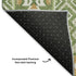 8' X 10' Green And Copper Tribal Washable Area Rug With UV Protection
