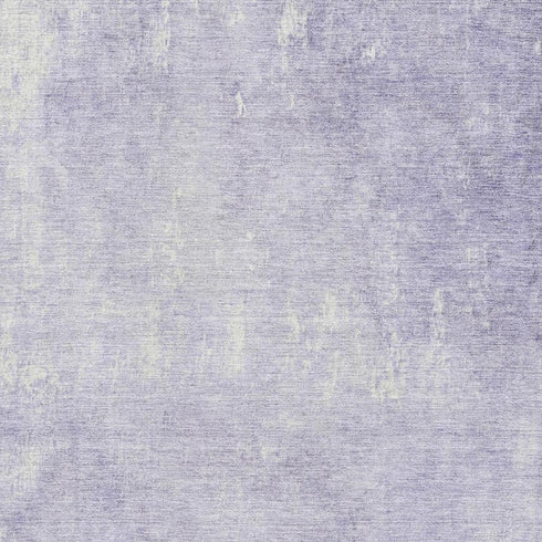 9' X 12' Lavender And Ivory Abstract Washable Area Rug With UV Protection