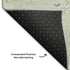 8' Artichoke Green Brown And Blue Floral Washable Round Rug With UV Protection