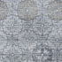 5' X 8' Blue And Ivory Geometric Washable Area Rug With UV Protection