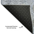 8' X 10' Blue And Ivory Geometric Washable Area Rug With UV Protection
