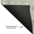 5' X 8' Ivory Gold And Gray Geometric Washable Area Rug With UV Protection