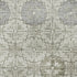 5' X 8' Ivory Gold And Gray Geometric Washable Area Rug With UV Protection