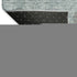 8' Teal And Gray Geometric Washable Round Rug With UV Protection