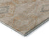 9' X 12' Copper And Gray Geometric Washable Area Rug With UV Protection