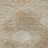 9' X 12' Copper And Gray Geometric Washable Area Rug With UV Protection