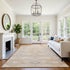 9' X 12' Copper And Gray Geometric Washable Area Rug With UV Protection