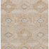 9' X 12' Copper And Gray Geometric Washable Area Rug With UV Protection