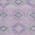 5' X 8' Lavender And Gray Geometric Washable Area Rug With UV Protection