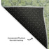 8' X 10' Green And Gray Geometric Washable Area Rug With UV Protection