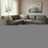 8' X 10' Gold Gray And Beige Floral Washable Area Rug With UV Protection