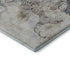 8' X 10' Gray And Blue Abstract Washable Area Rug With UV Protection