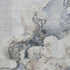 9' X 12' Gray And Blue Abstract Washable Area Rug With UV Protection