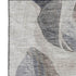 8' X 10' Beige Blue And Ivory Abstract Washable Area Rug With UV Protection